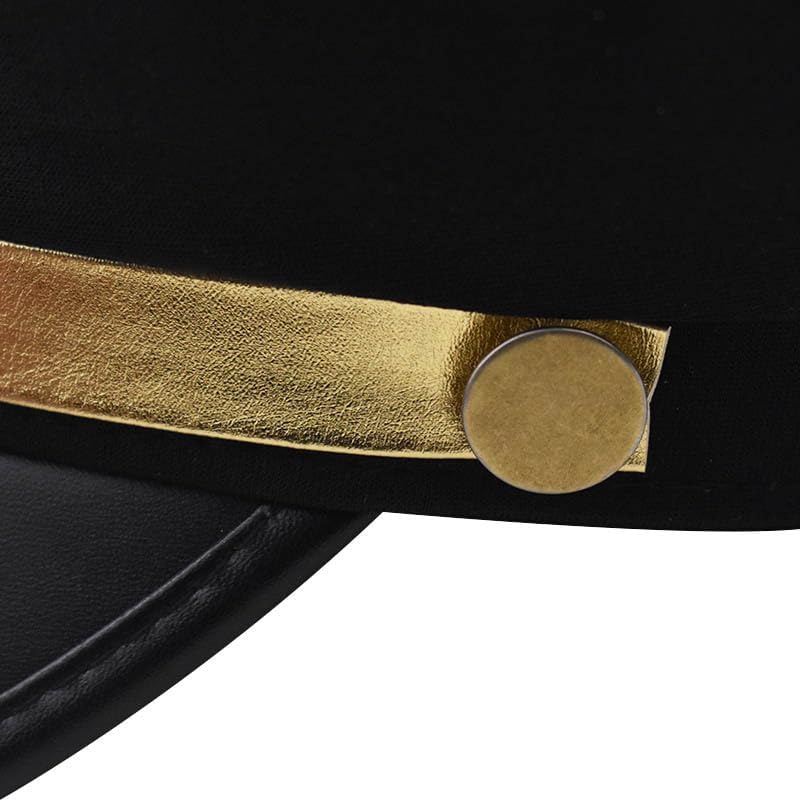 ASTOC Classic Chauffeur Hat for Men Women Unisex Captain Sailor Hat Newsboy Cap Costume Hats - Image 5